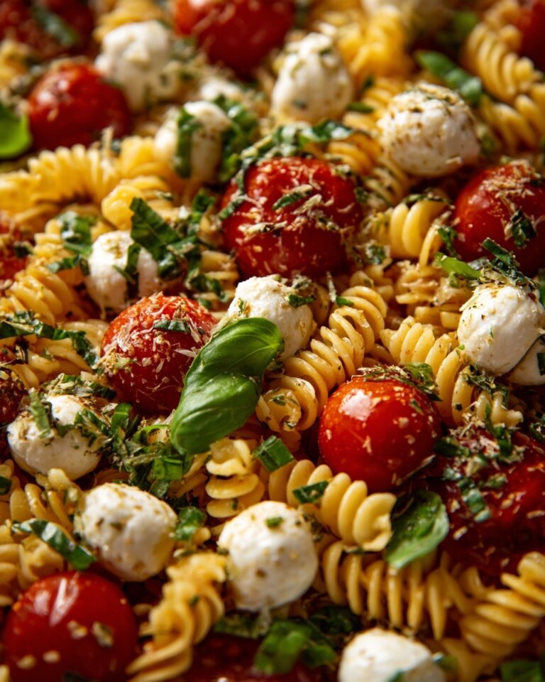 Easy Caprese Pasta Salad Recipe