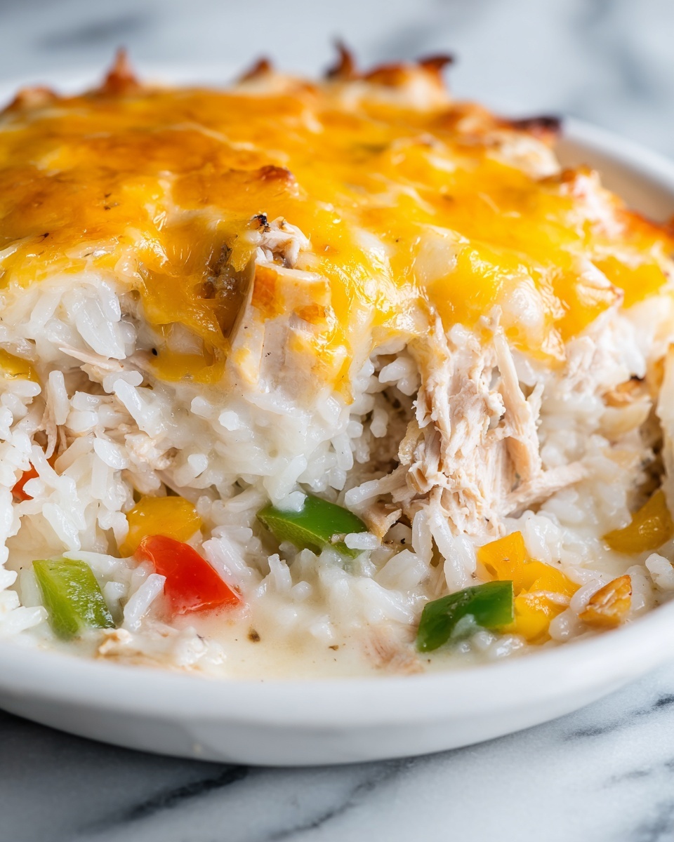 Cheesy Chicken Fajita Casserole Recipe - Recipe Image
