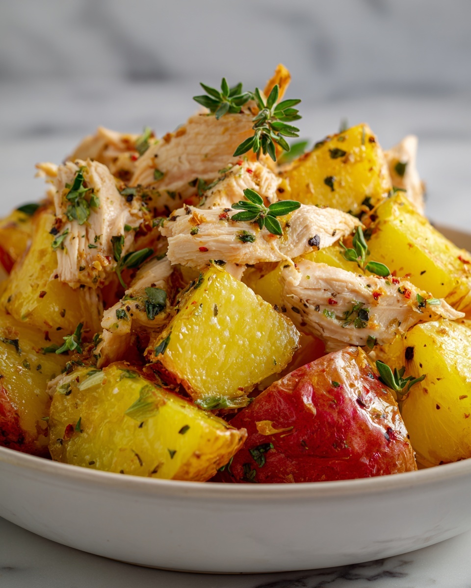 Crockpot Ranch Chicken and Potatoes Recipe - Recipe Image