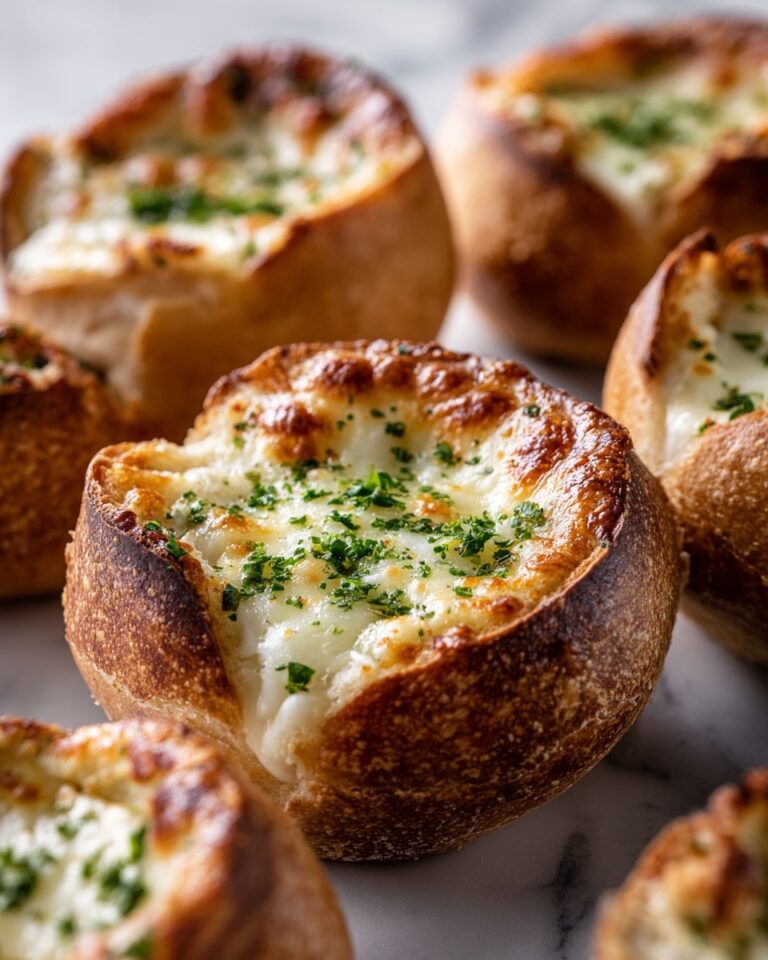 Cheesy Garlic Bread Bites Recipe