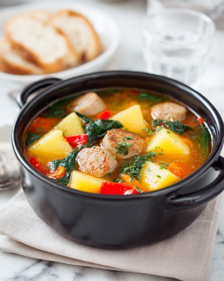 Sausage, Potato and Spinach Soup Recipe