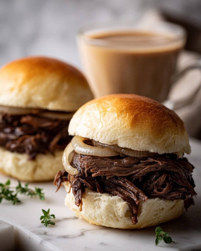 Slow Cooker French Dip Sandwiches Recipe