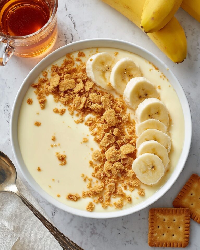 Healthy Banana Pudding with Greek Yogurt Recipe