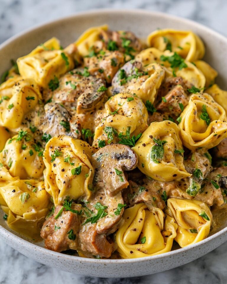 Philly Cheesesteak Tortellini Recipe
