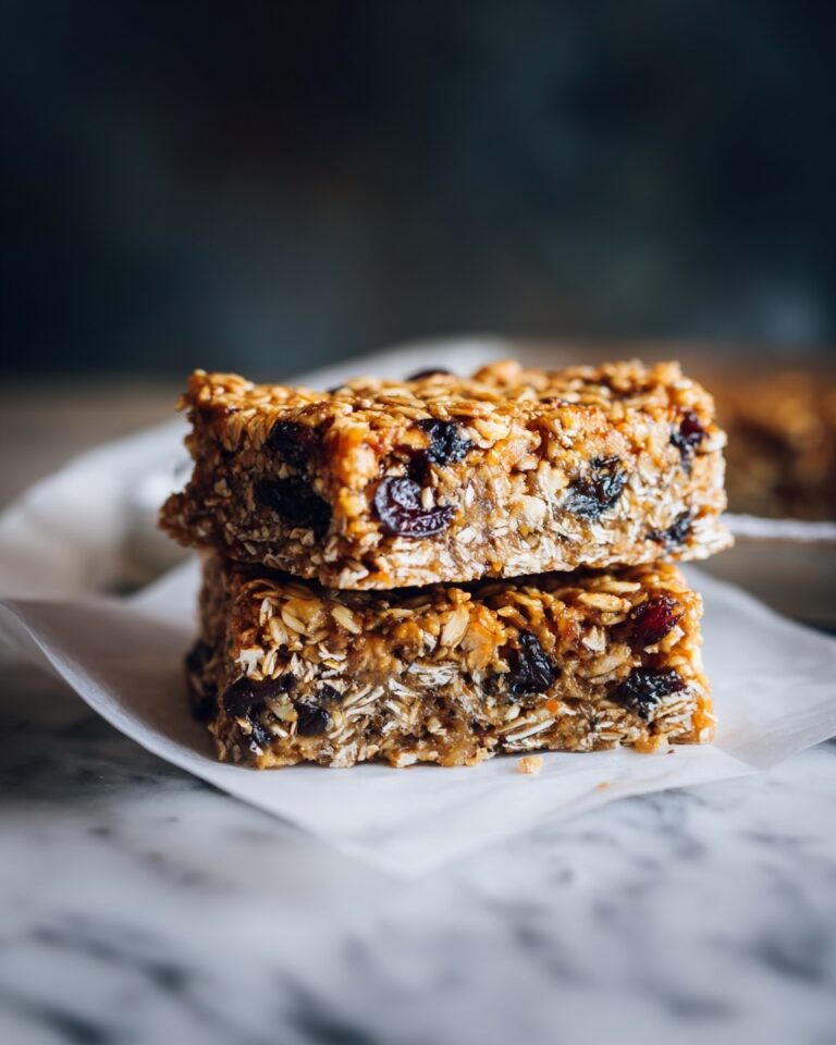 Oatmeal Raisin Cookie Bars Recipe