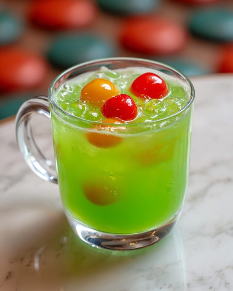 Festive Lime Sherbet Punch Recipe