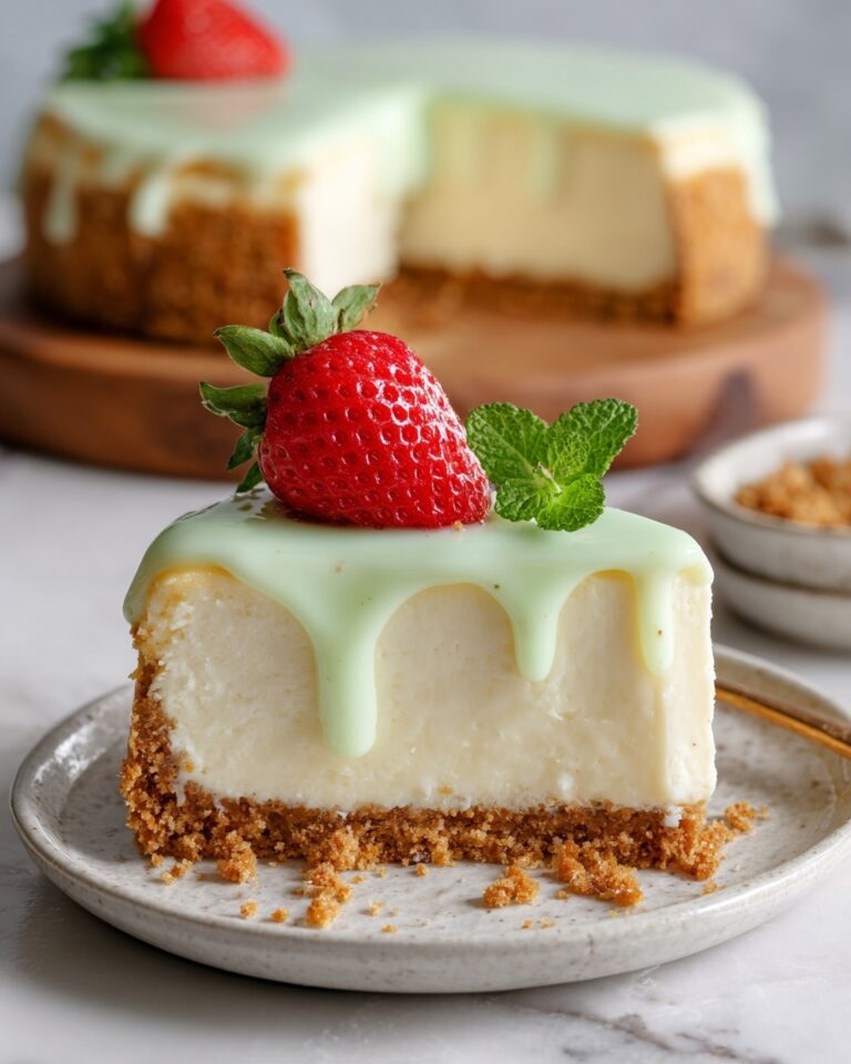 No Bake Pistachio Cheesecake Recipe