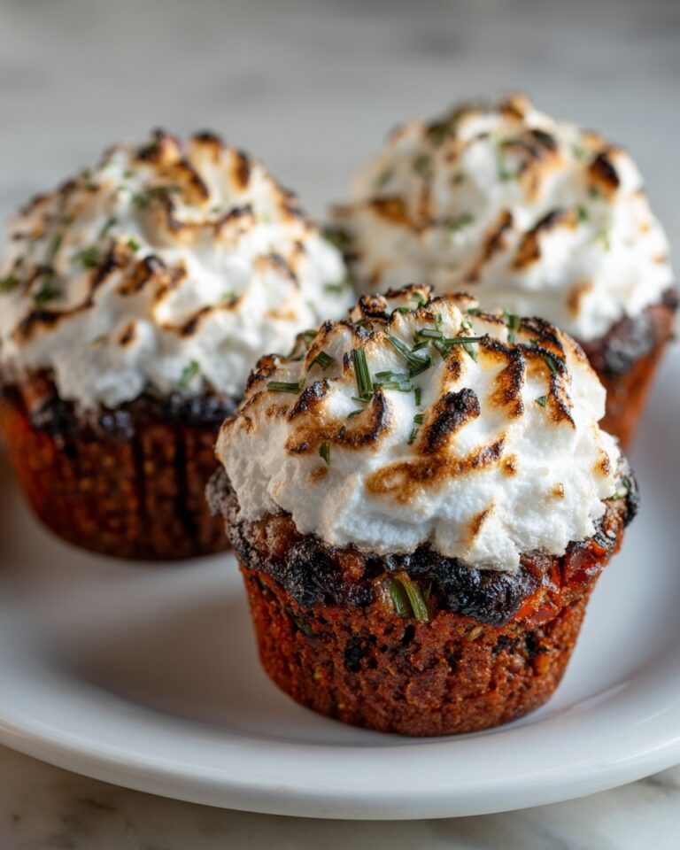 Meatloaf Cupcakes with Mashed Potato Frosting Recipe