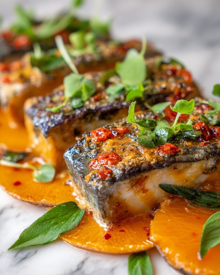 Fish Fillets in Orange Sauce Recipe