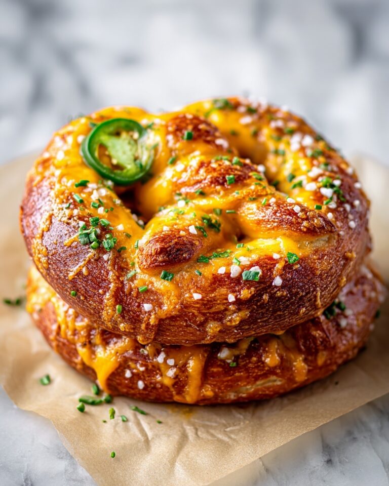 Jalapeño Cheese Stuffed Pretzels Recipe