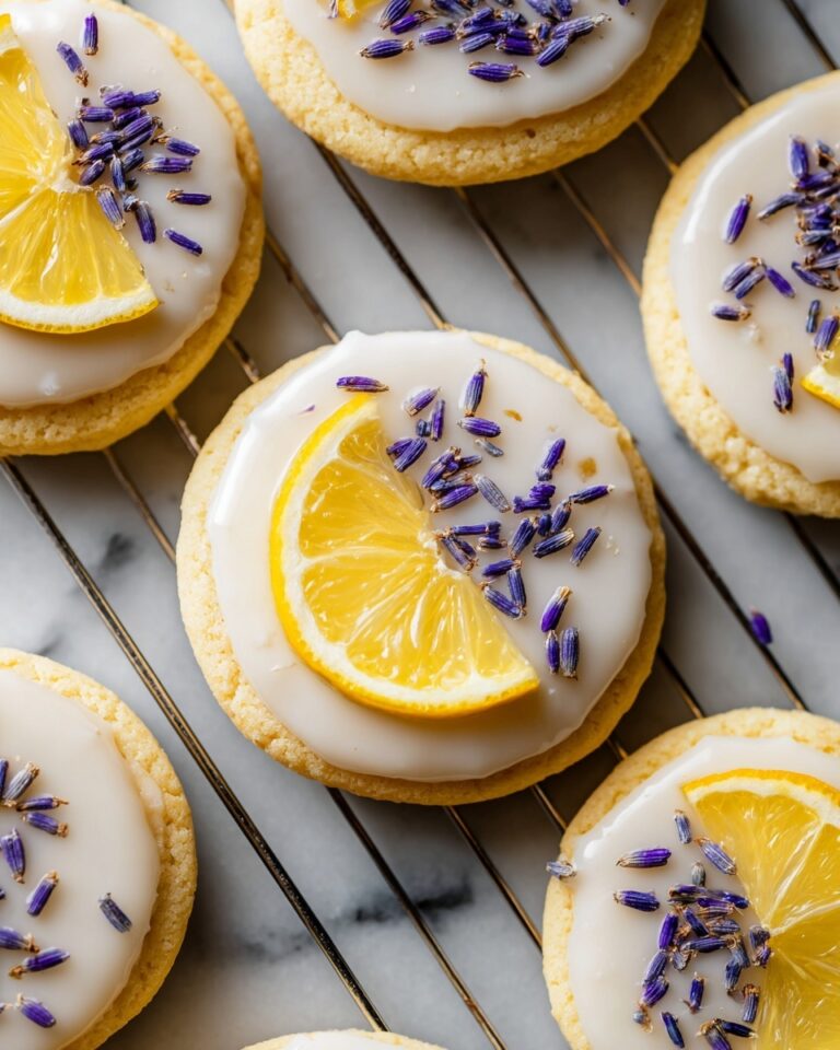 Lemon Lavender Cookies Recipe