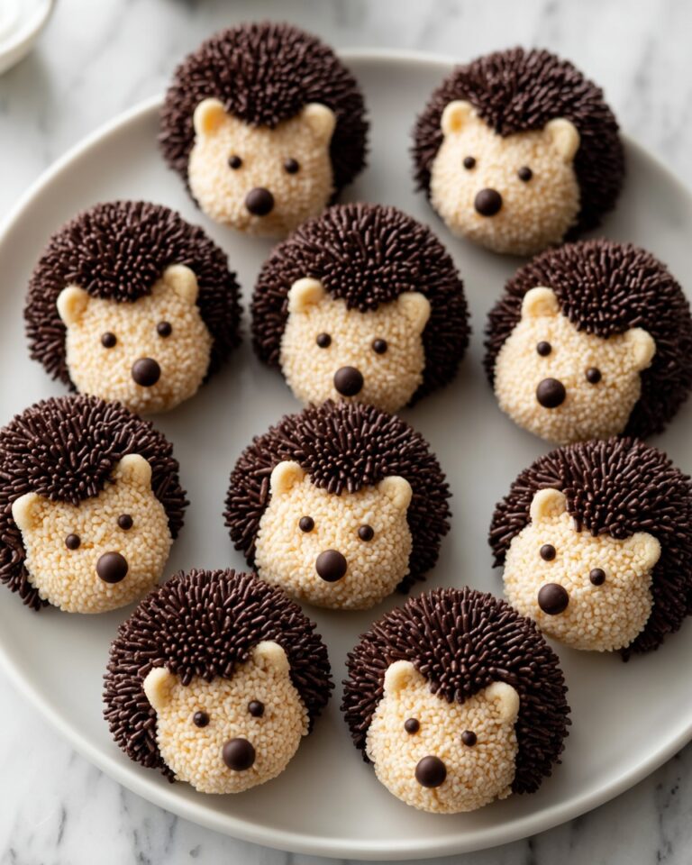 Hedgehog Cookies – A Sweet, Adorable Holiday Treat Recipe