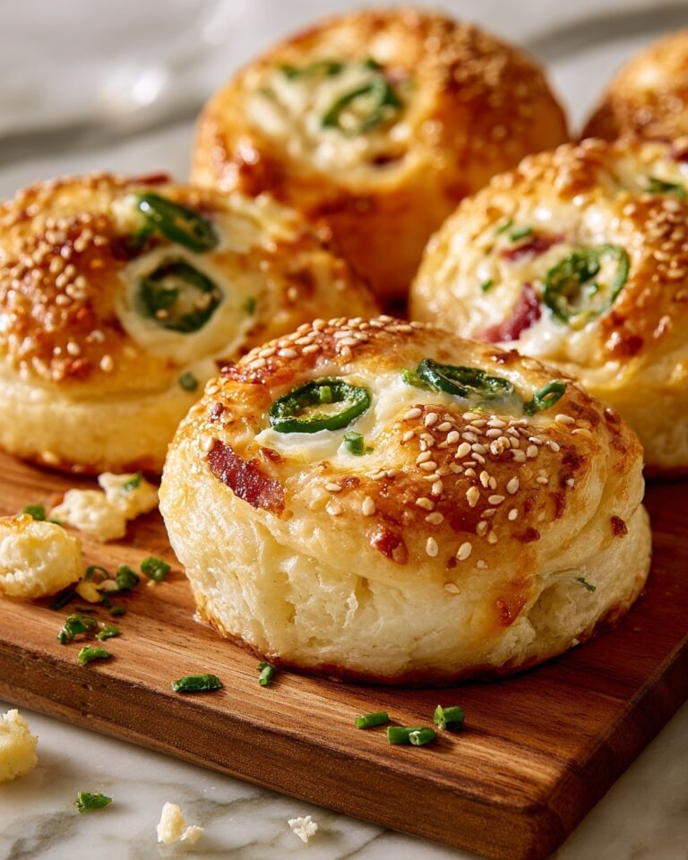 Jalapeño Popper Stuffed Rolls Recipe