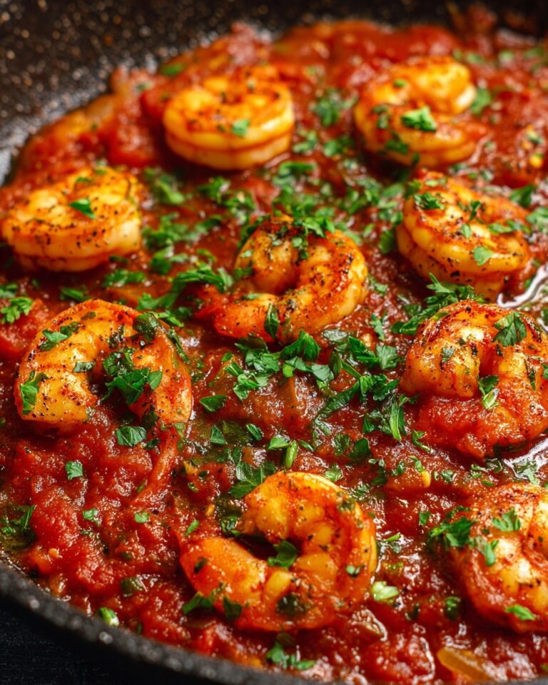 Garlic Shrimp in Tomato Sauce Recipe