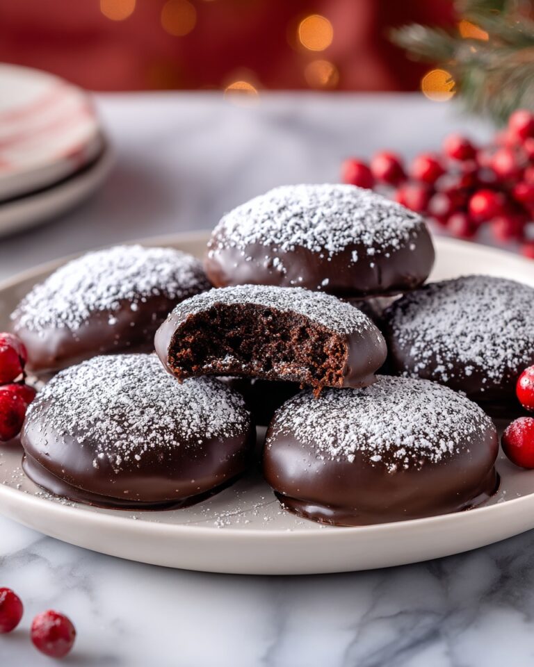 Double Chocolate Snowball Cookies Recipe