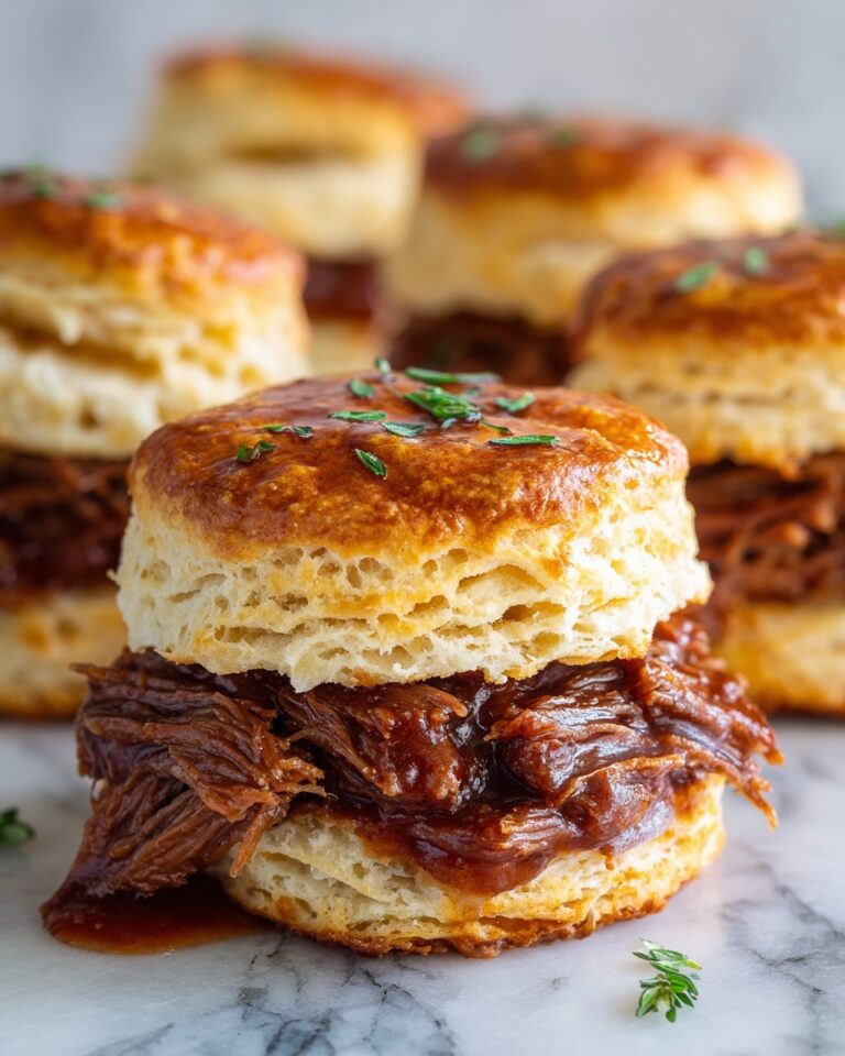 French Dip Stuffed Biscuits Recipe