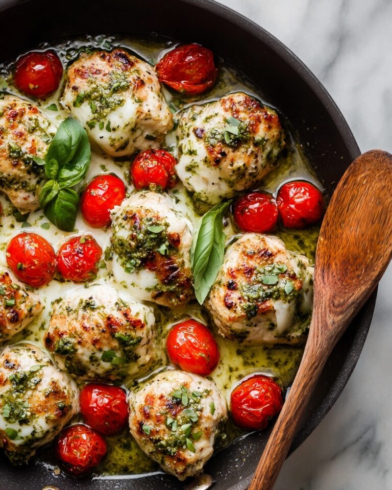 Italian Chicken Skillet with Pesto Recipe