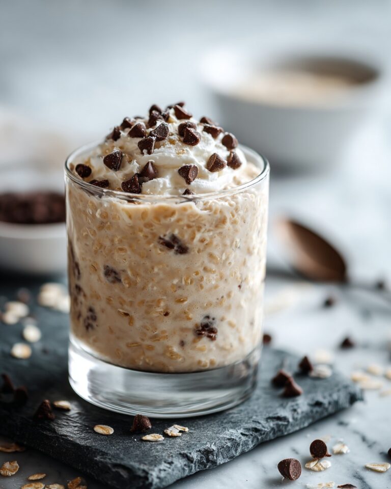 Cookie Dough Overnight Oats Recipe