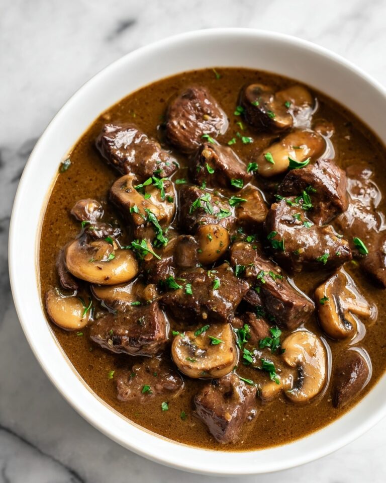 Slow Cooker Beef and Mushroom Stew Recipe