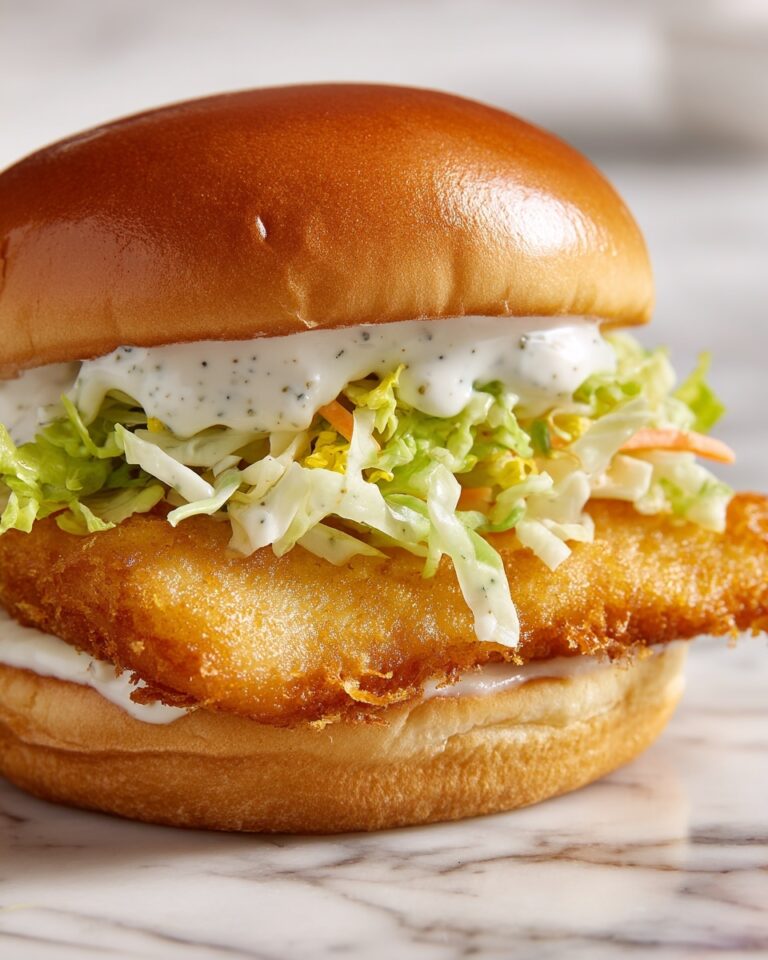 Crispy Fried Cod Sandwich Recipe