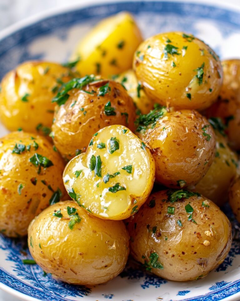 Herb and Garlic Baked Potatoes Recipe