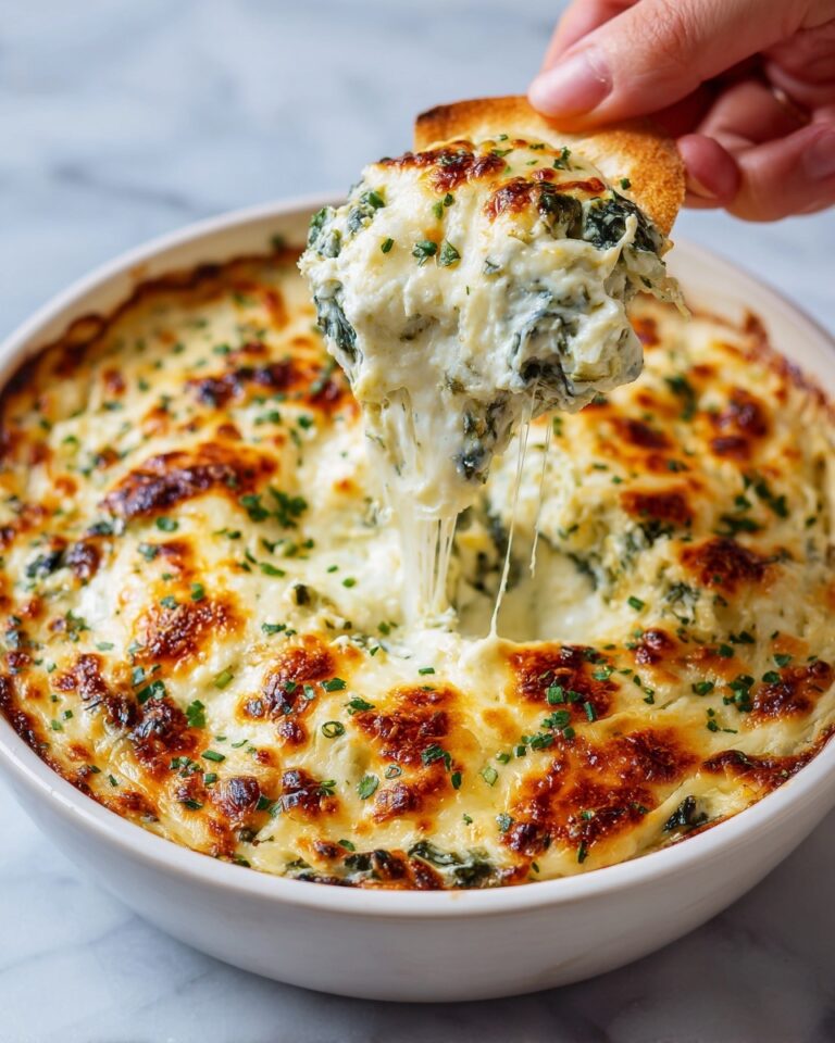 Hot Spinach Artichoke Dip Recipe