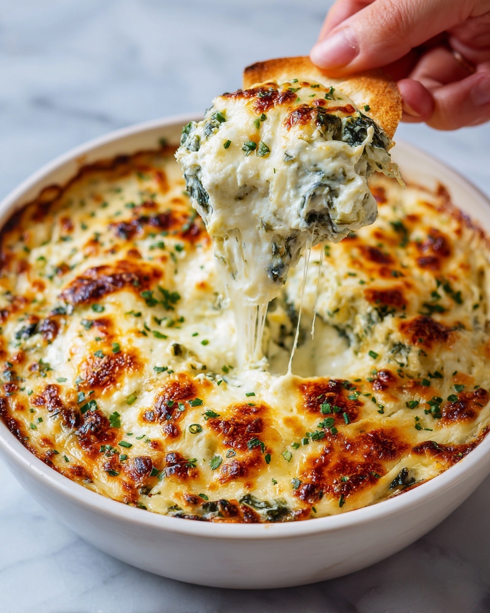 Hot Spinach Artichoke Dip Recipe - Recipe Image