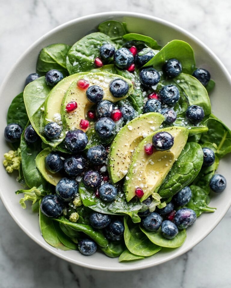 Blueberry Broccoli Spinach Salad Recipe