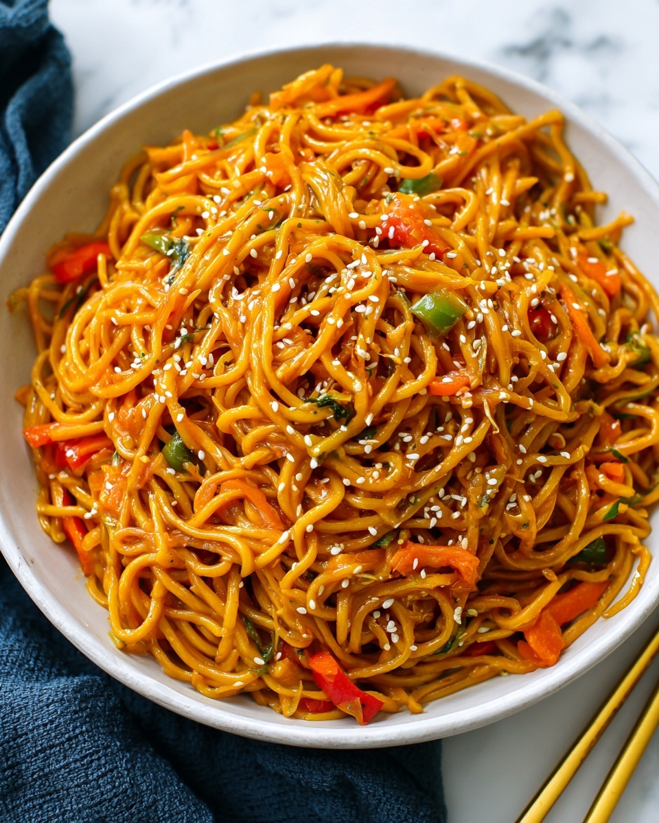 Sweet and Sour Noodles Recipe - Recipe Image