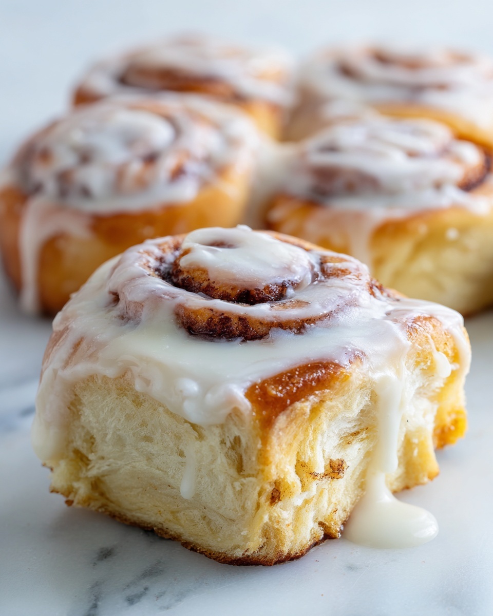 Banana Bread Cinnamon Rolls with Vegan Frosting Recipe - Recipe Image
