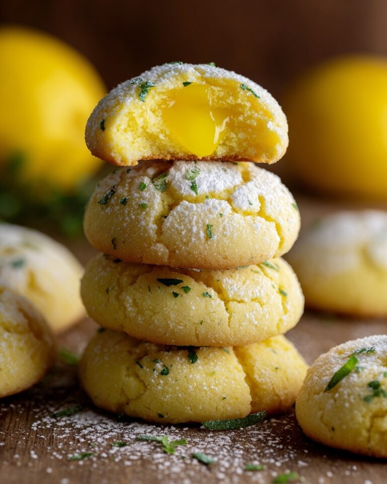 Zesty Lemon Meltaway Cookies Recipe