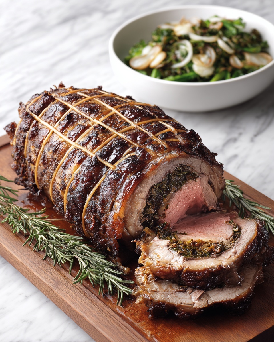 Baked Stuffed Flank Steak Recipe - Recipe Image