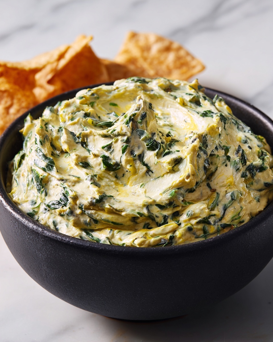 Slow Cooker Spinach Artichoke Dip Recipe - Recipe Image