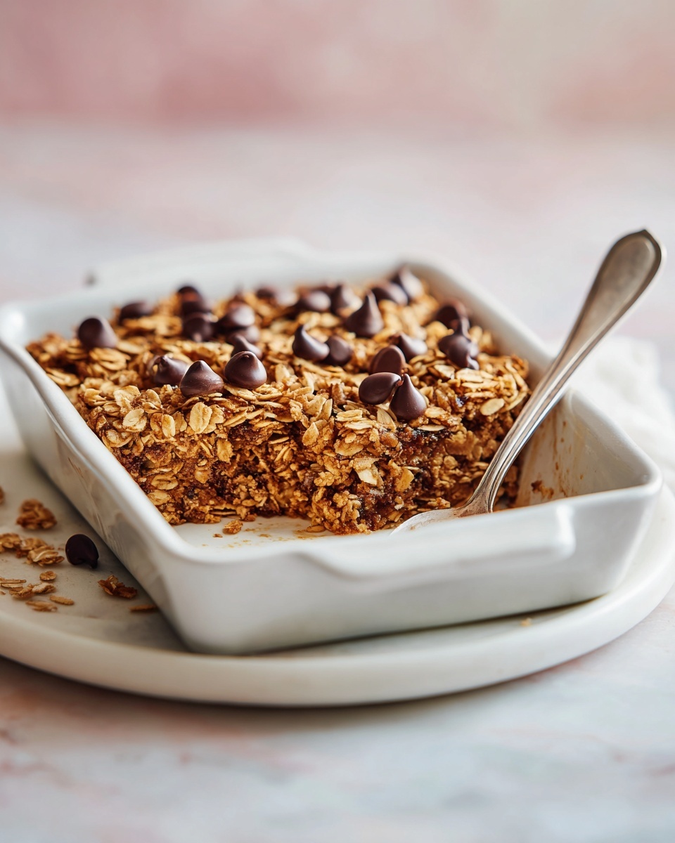 Cinnamon Roll Protein Baked Oats Without Protein Powder Recipe - Recipe Image
