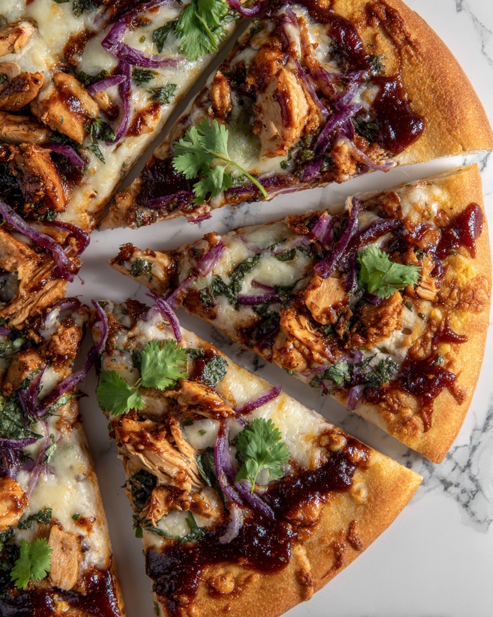 BBQ Chicken Pizza Delight Recipe - Recipe Image