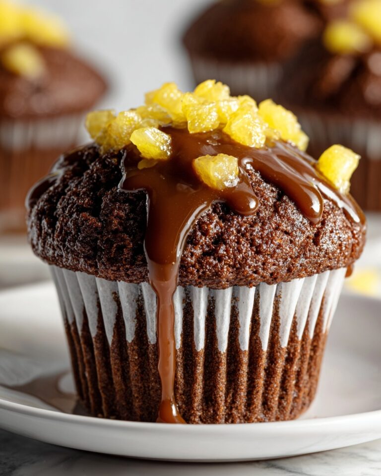 Gooey Caramel Apple Muffins Recipe