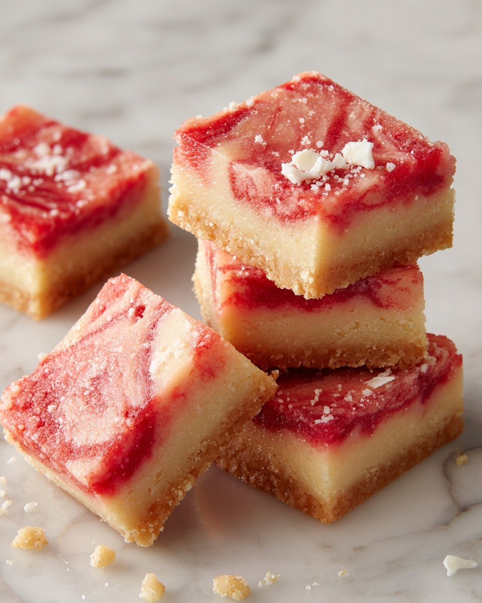 Gooey Strawberry Cake Mix Brownies Recipe - Recipe Image