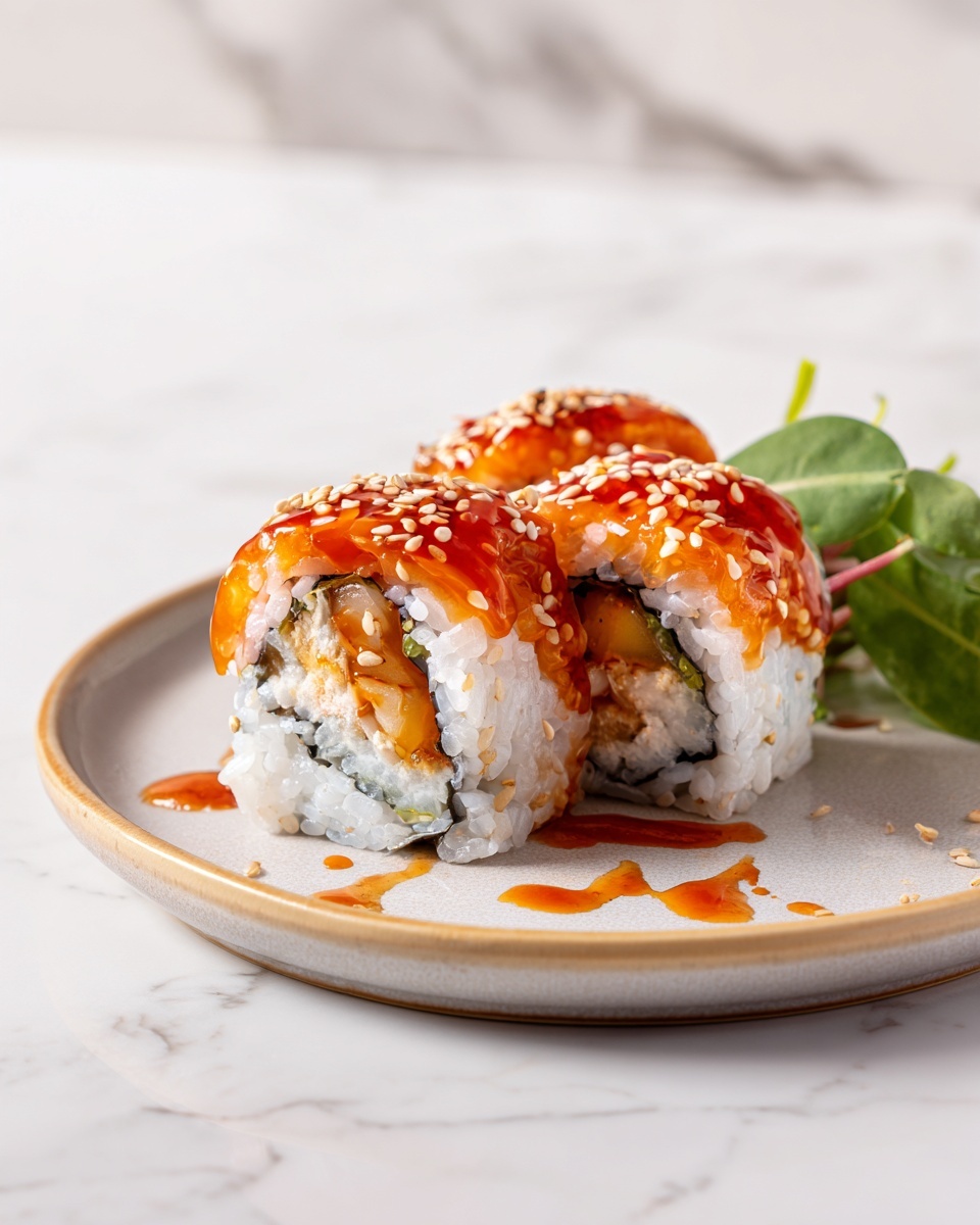 Sweet Mango Sticky Rice Rolls Recipe - Recipe Image