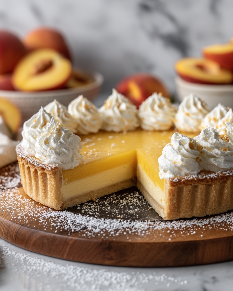 Apricot Tarts with Fluffy Lemon Meringue Filling Recipe - Recipe Image