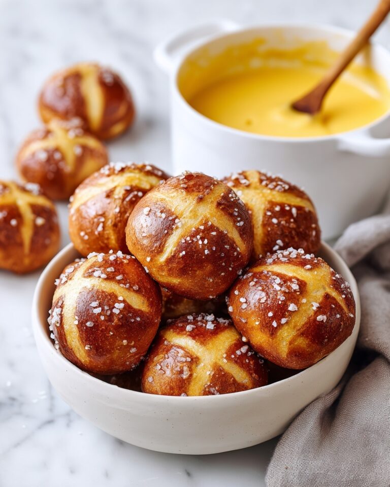 Soft Pretzel Bites Recipe