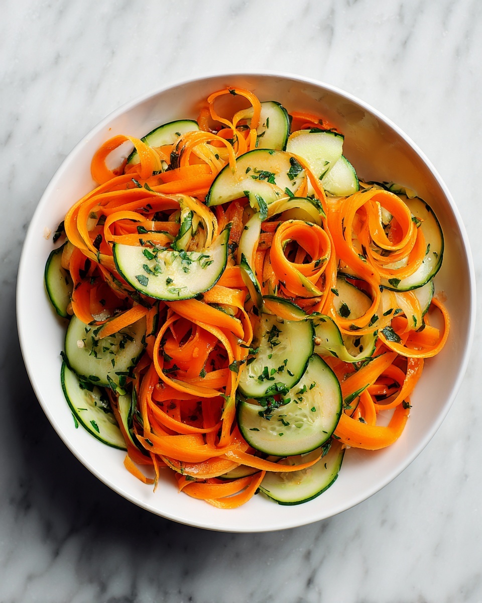 Cucumber Carrot Salad Recipe - Recipe Image