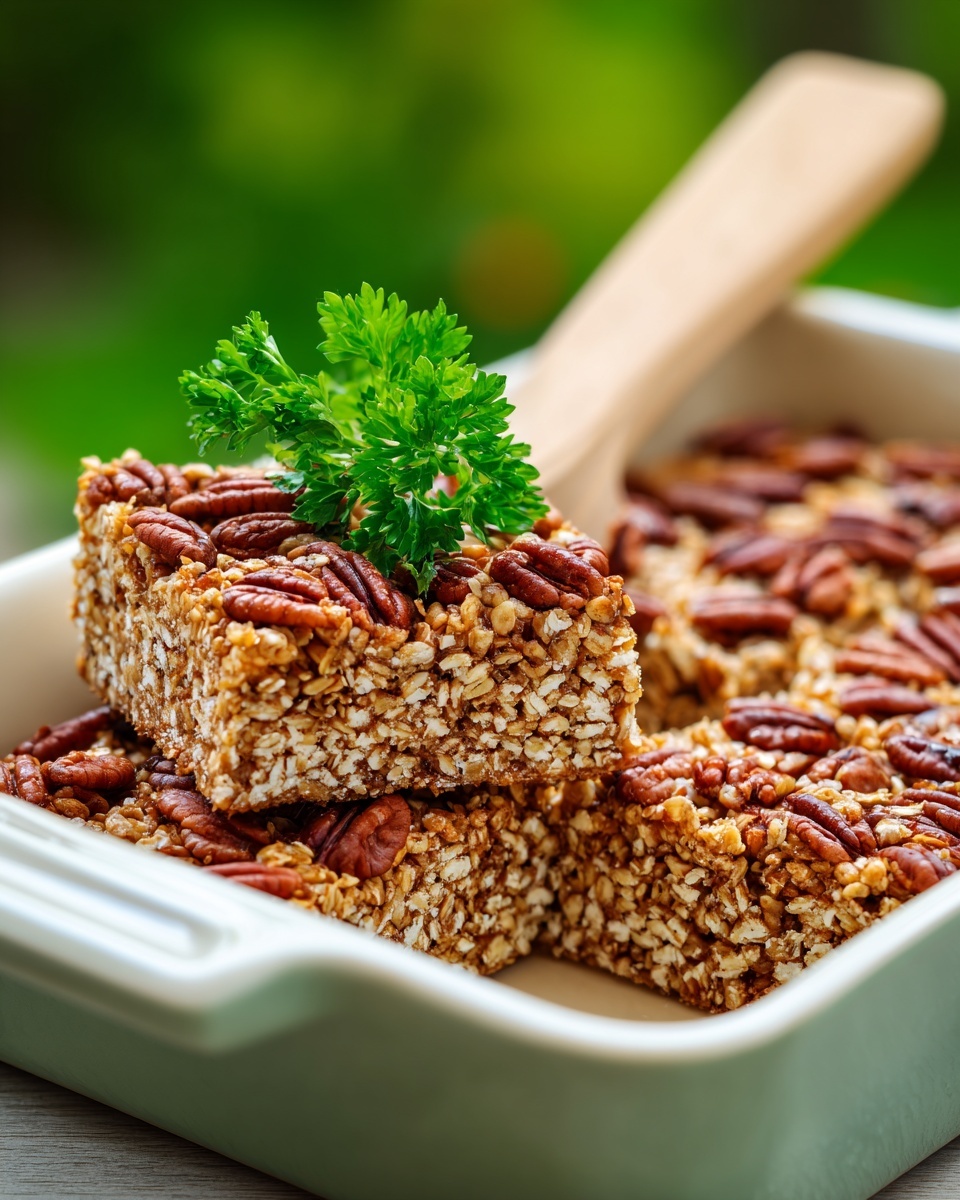 No-Flour, No-Sugar Oatmeal Breakfast Bake Recipe - Recipe Image