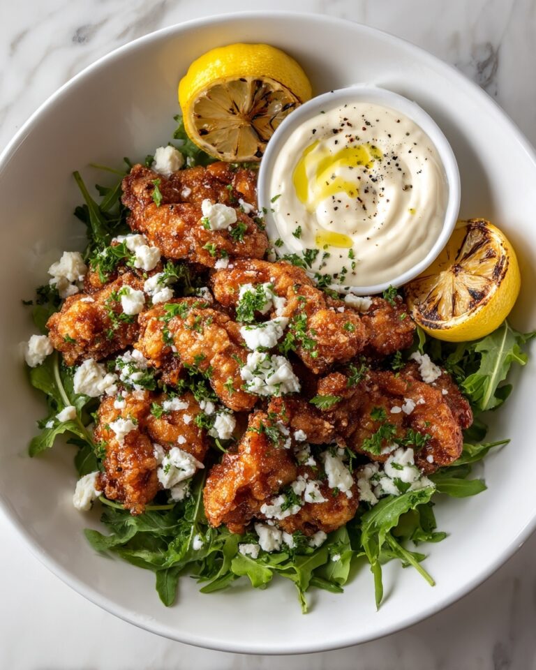 Crispy Hot Honey Feta Chicken Recipe