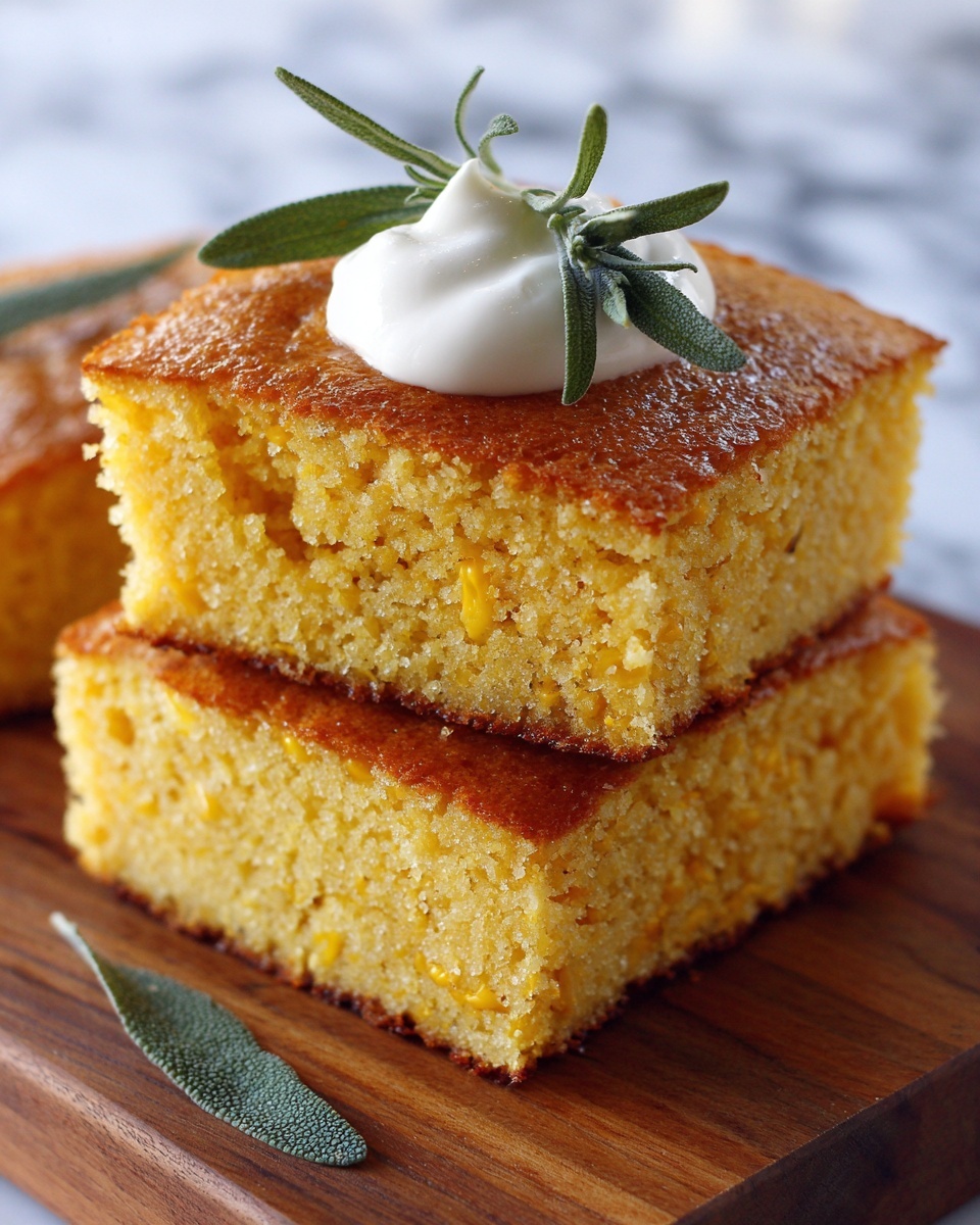 Granny's Fried Cornbread Recipe - Recipe Image