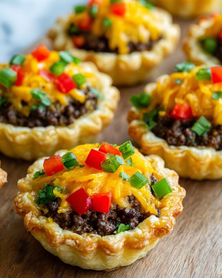 Crescent Roll Taco Cups Recipe