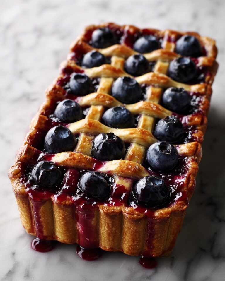 Lemon-Blueberry Puff Pastry Tart Recipe
