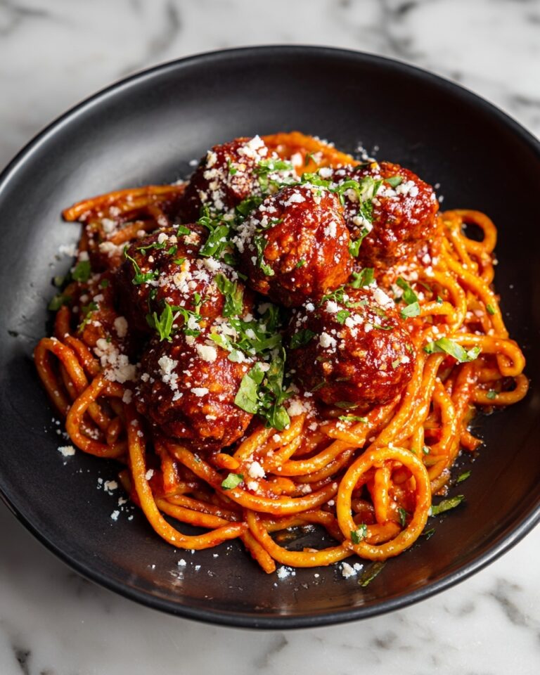 Instant Pot Whole Wheat Spaghetti with Turkey Meatballs Recipe