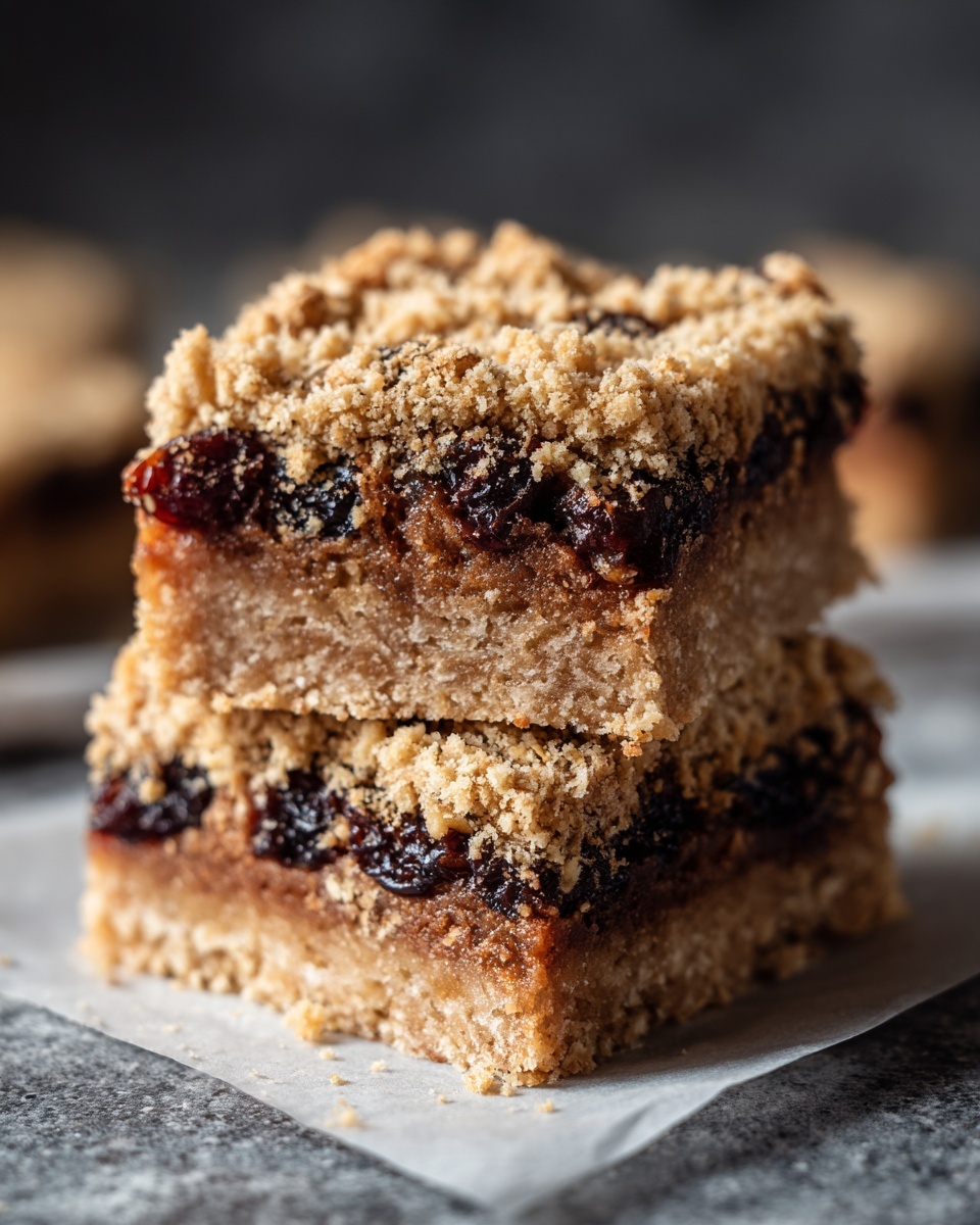 Oatmeal Raisin Cookie Bars Recipe - Recipe Image