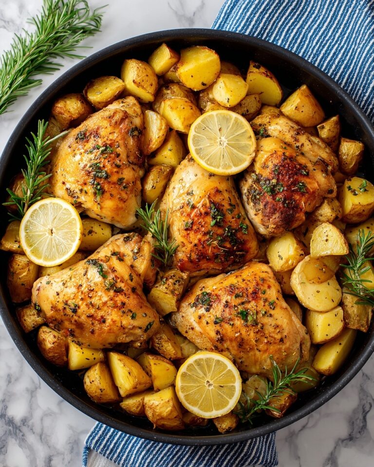 Greek Lemon Chicken & Potatoes Recipe