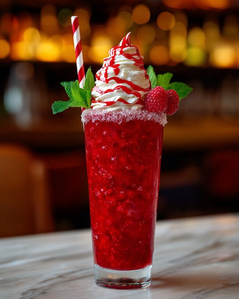 Santa’s Hat Shirley Temple Recipe